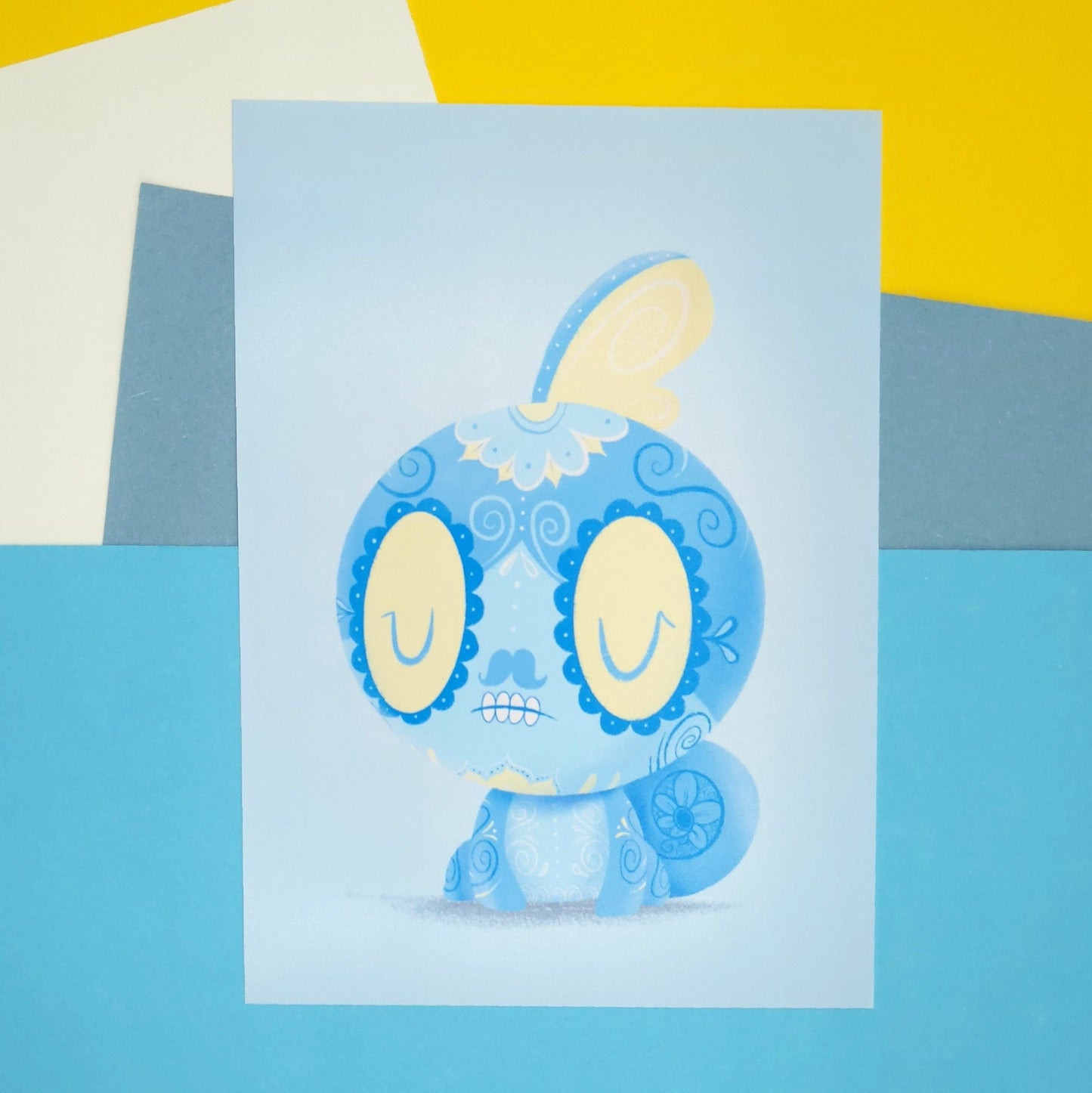 unique sobble gift sobble pokemon sugar skull inspired print gift